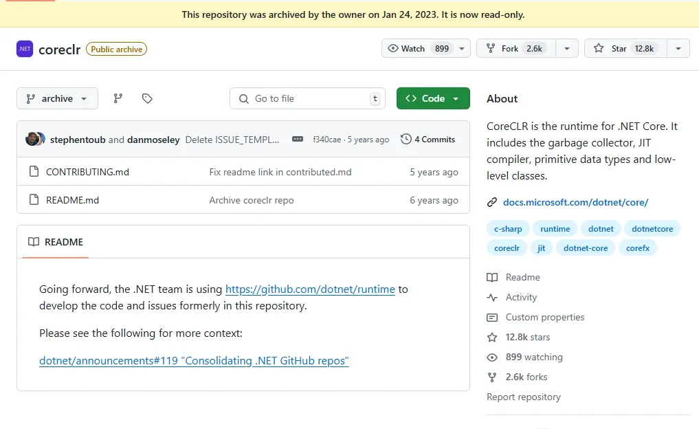 The Book of the Runtime and the dotnet/runtime repository