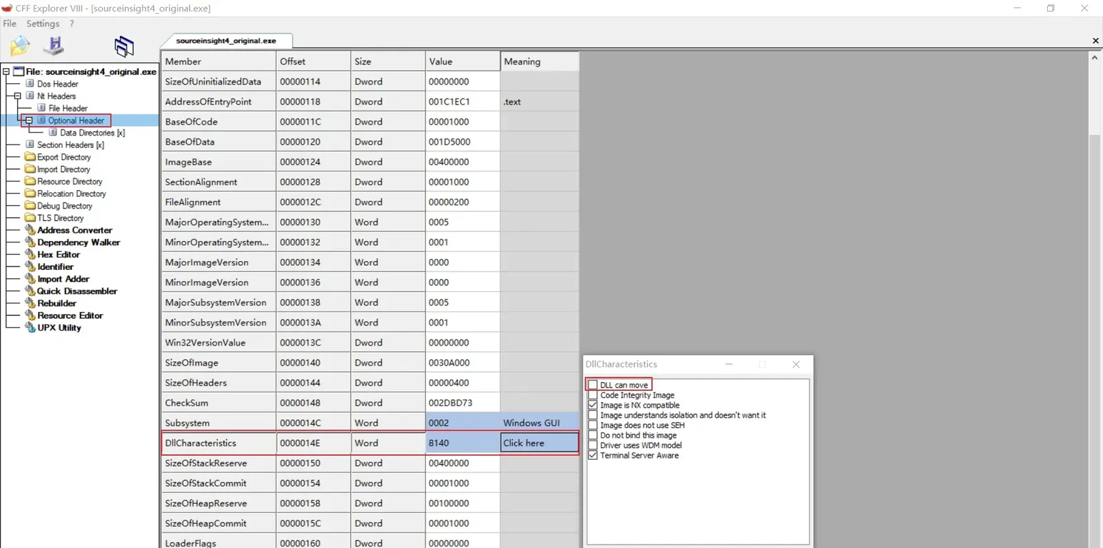 Disabling ASLR