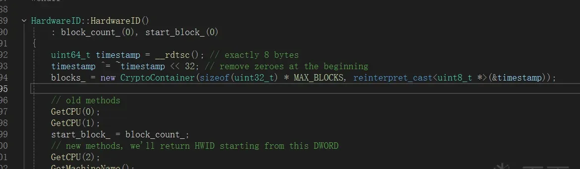 HWID composition from the leaked source