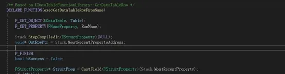 execGetDataTableRowFromName in the UE5 source