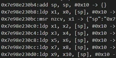 onCreate registered to an unsymbolized region
