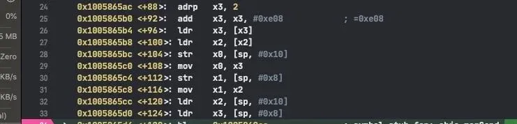 Breakpoint at the objc_msgSend call