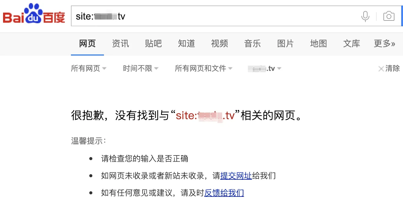 Baidu doesn’t index it