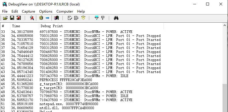 Both enumerated CR3 values match