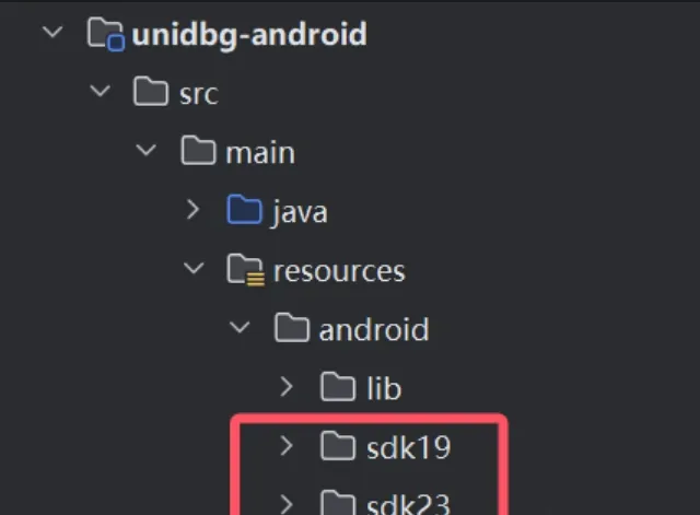SDK resolver