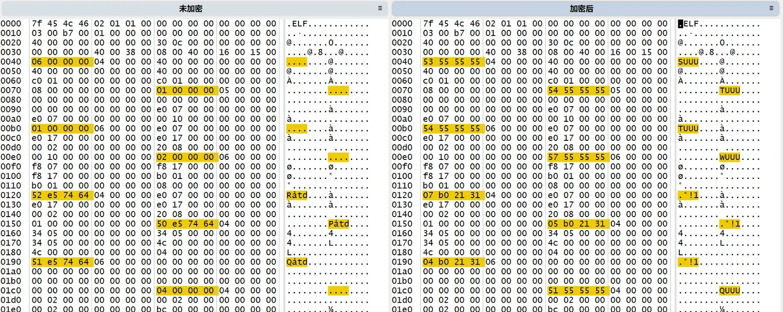 XOR program header type
