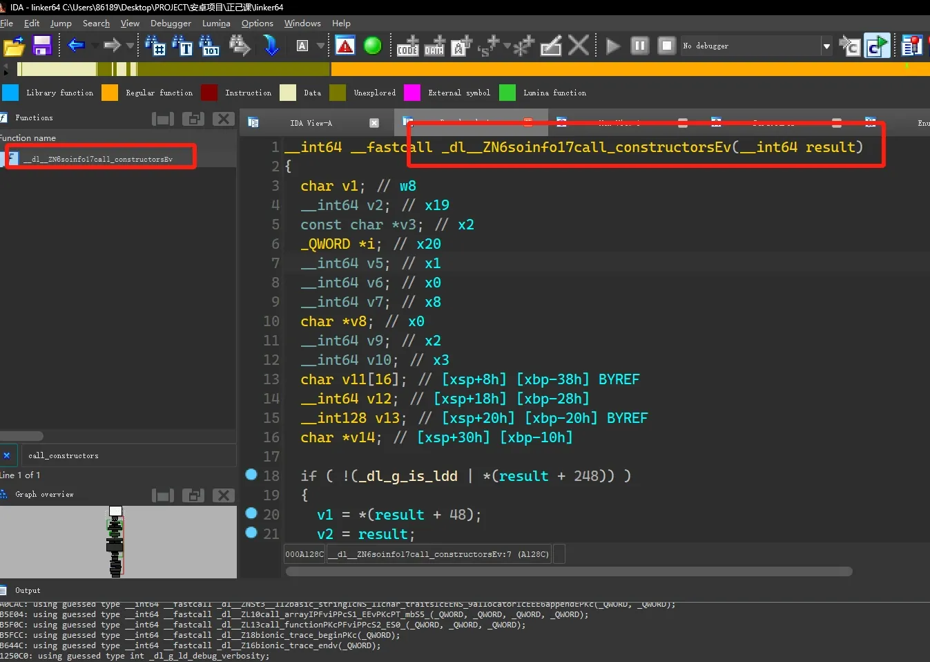 Decompiled call_constructors