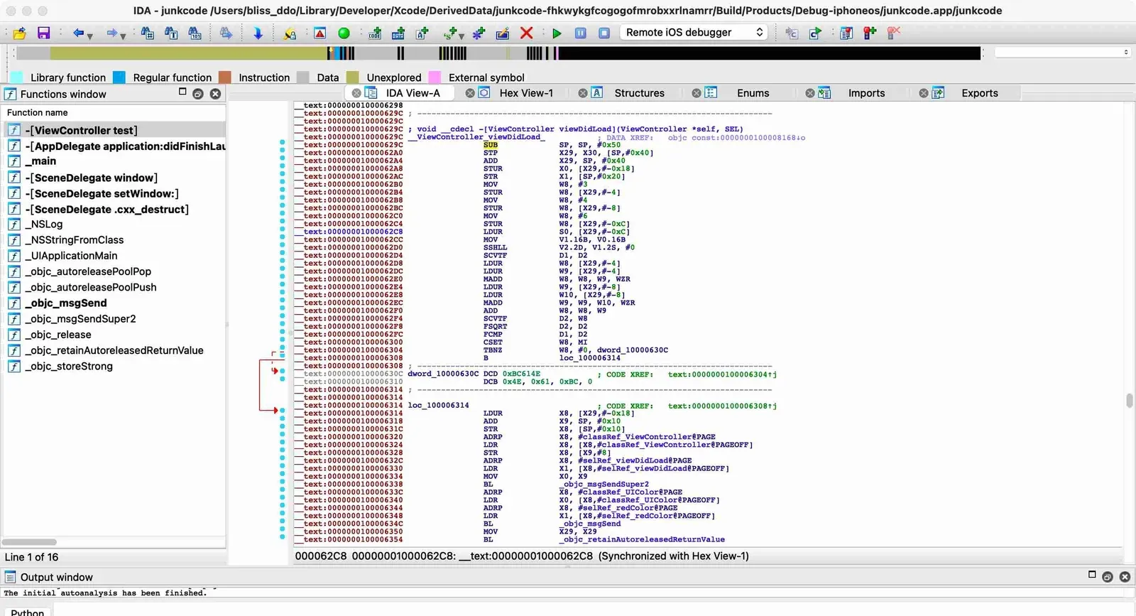 IDA defeated by bogus control flow