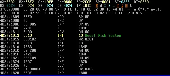 Getting drive parameters