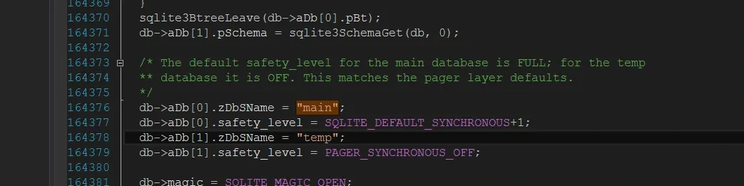 sqlite3_open signature