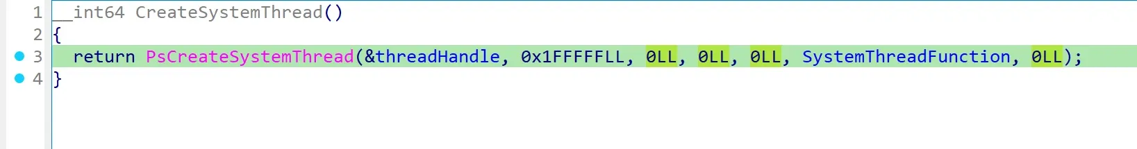 CreateSystemThread