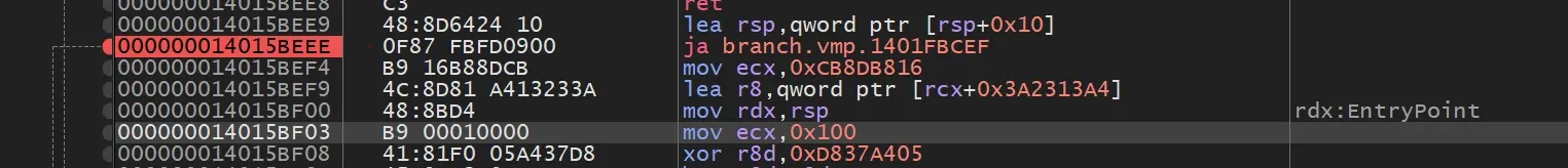 Where VRLIMIT comes from