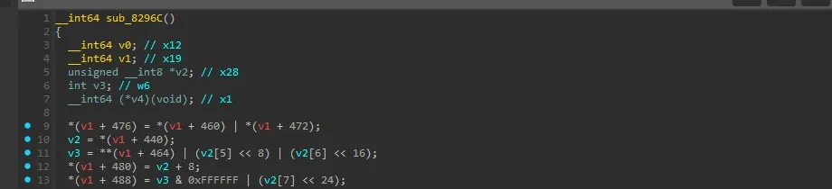 Unrolled OLLVM-obfuscated 64 rounds