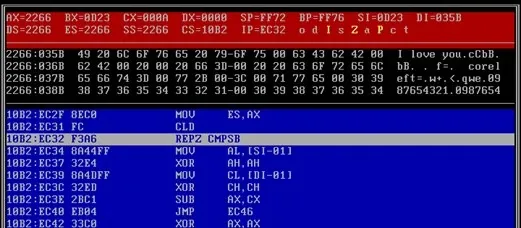 The 10-byte string check