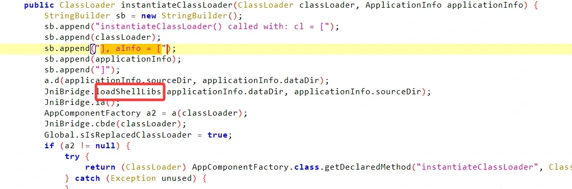 instantiateClassLoader