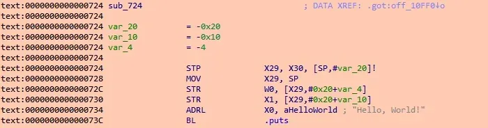 Execute Till through sub_724