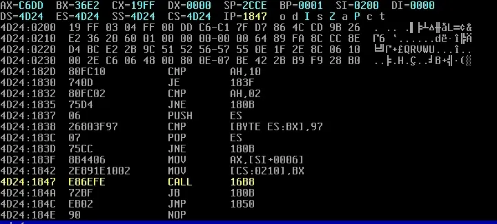 Dumping SI for the key data