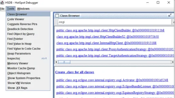 HSDB Class Browser