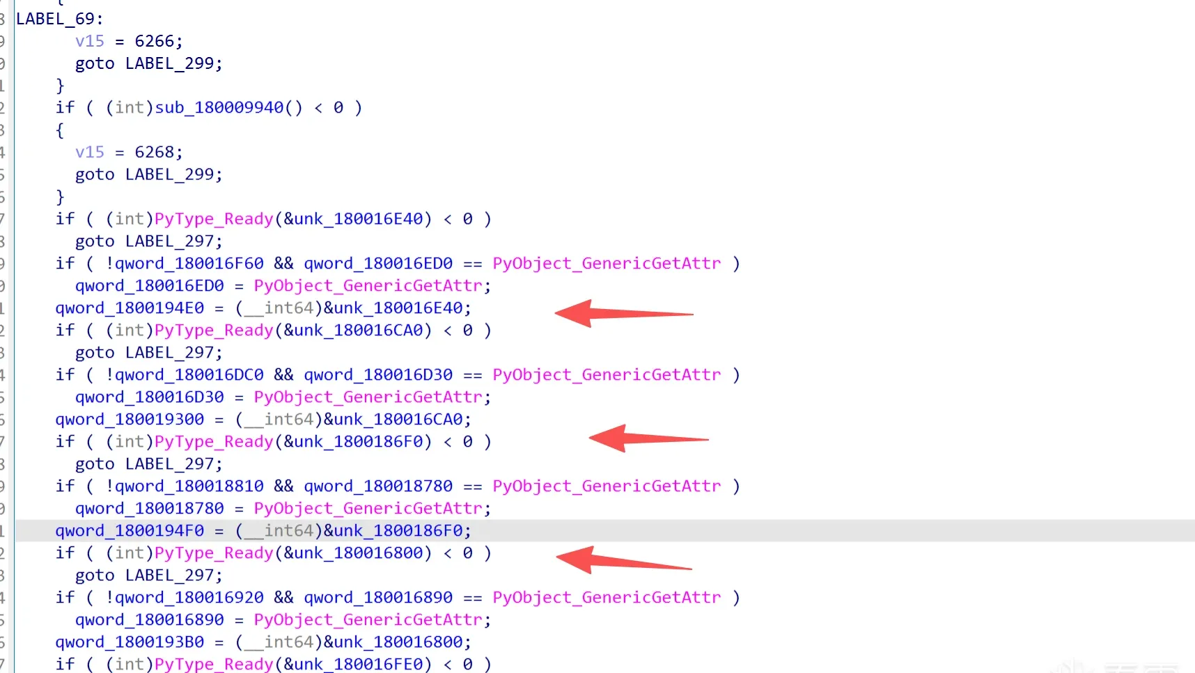 Verifying the flow in IDA (3)