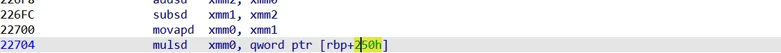Floating-point obfuscation, after
