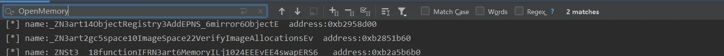 OpenMemory is exported