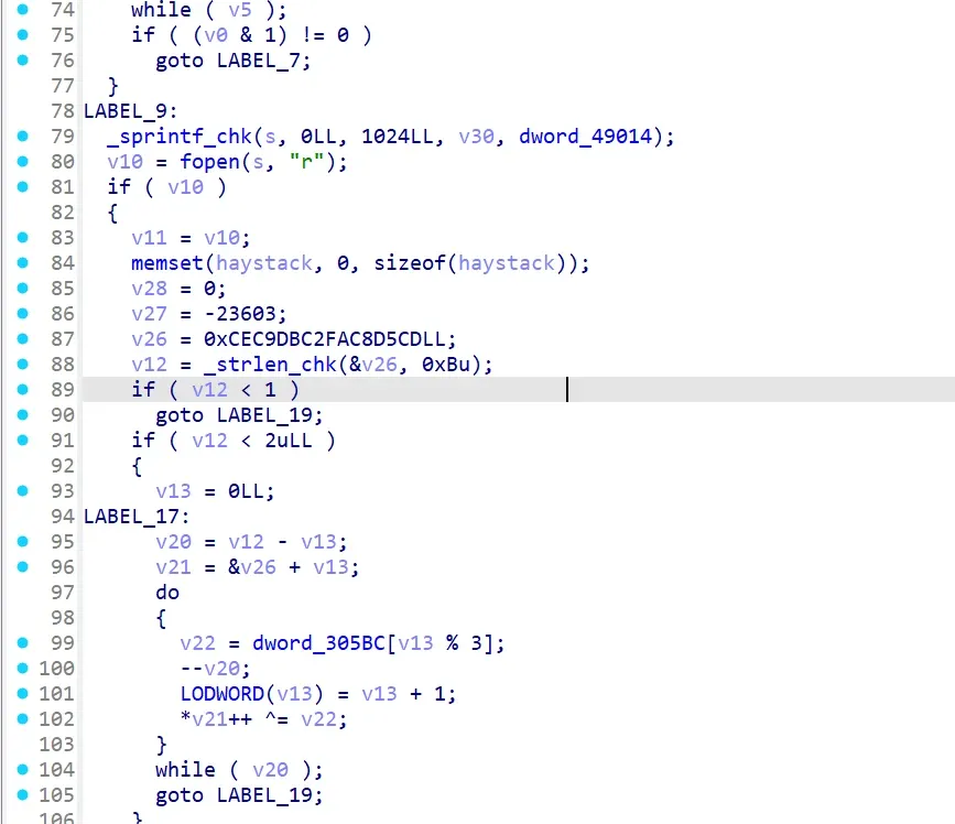 entering the thread functions