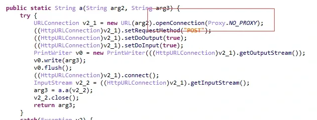 openConnection with Proxy.NO_PROXY
