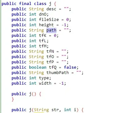 The j constructor with path