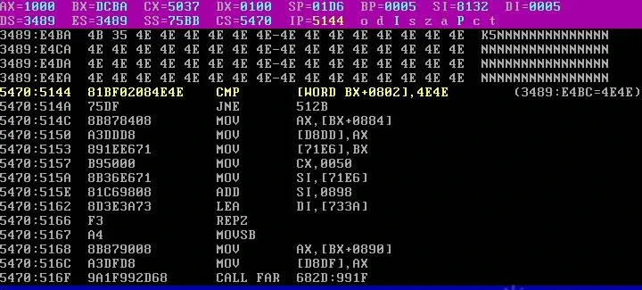 AH=10, CRC error