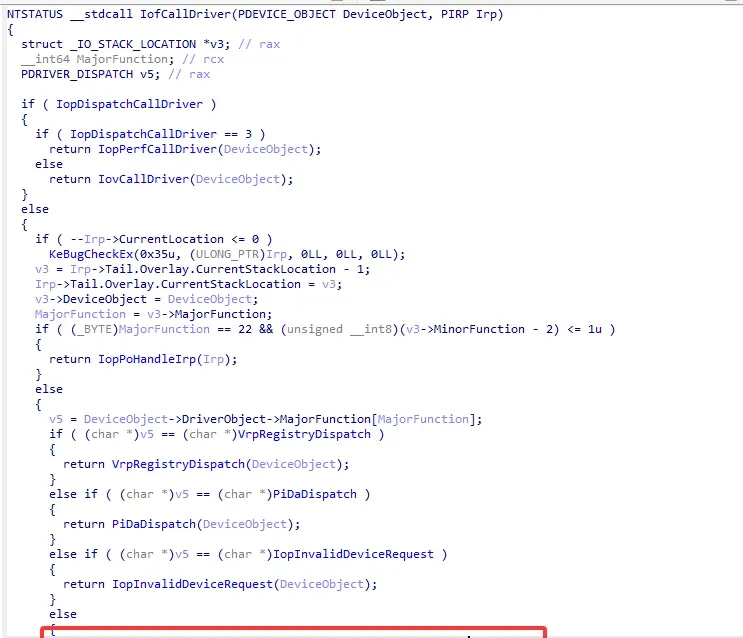 IofCallDriver