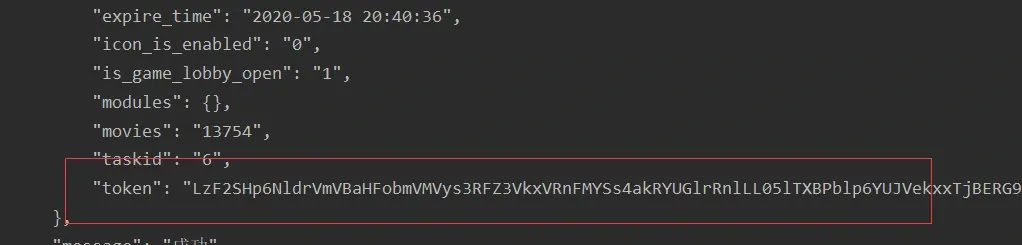 bootstrap response with token