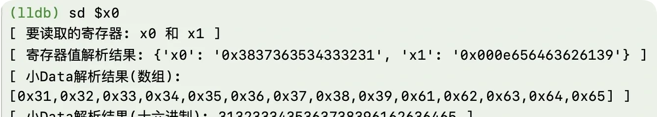 Data lldb script 2