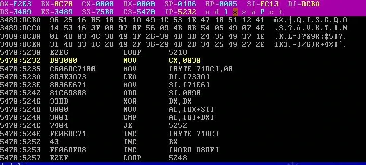 First decode, 63c words