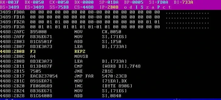 50h bytes at BX+1F50