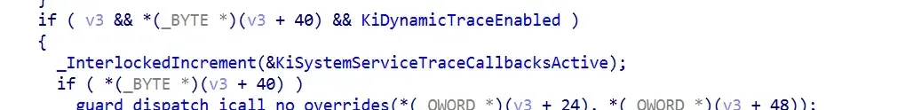 KiDynamicTraceEnabled check